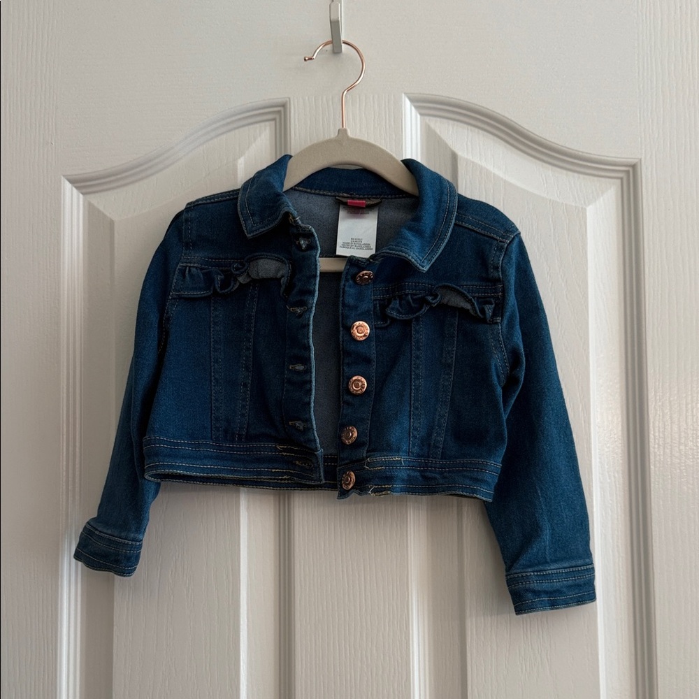 Vince Camuto Dark Blue Kids Denim Jacket